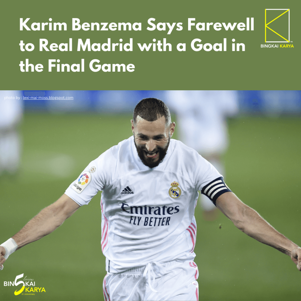 Karim Benzema Says Farewell to Real Madrid with a Goal in the Final Game