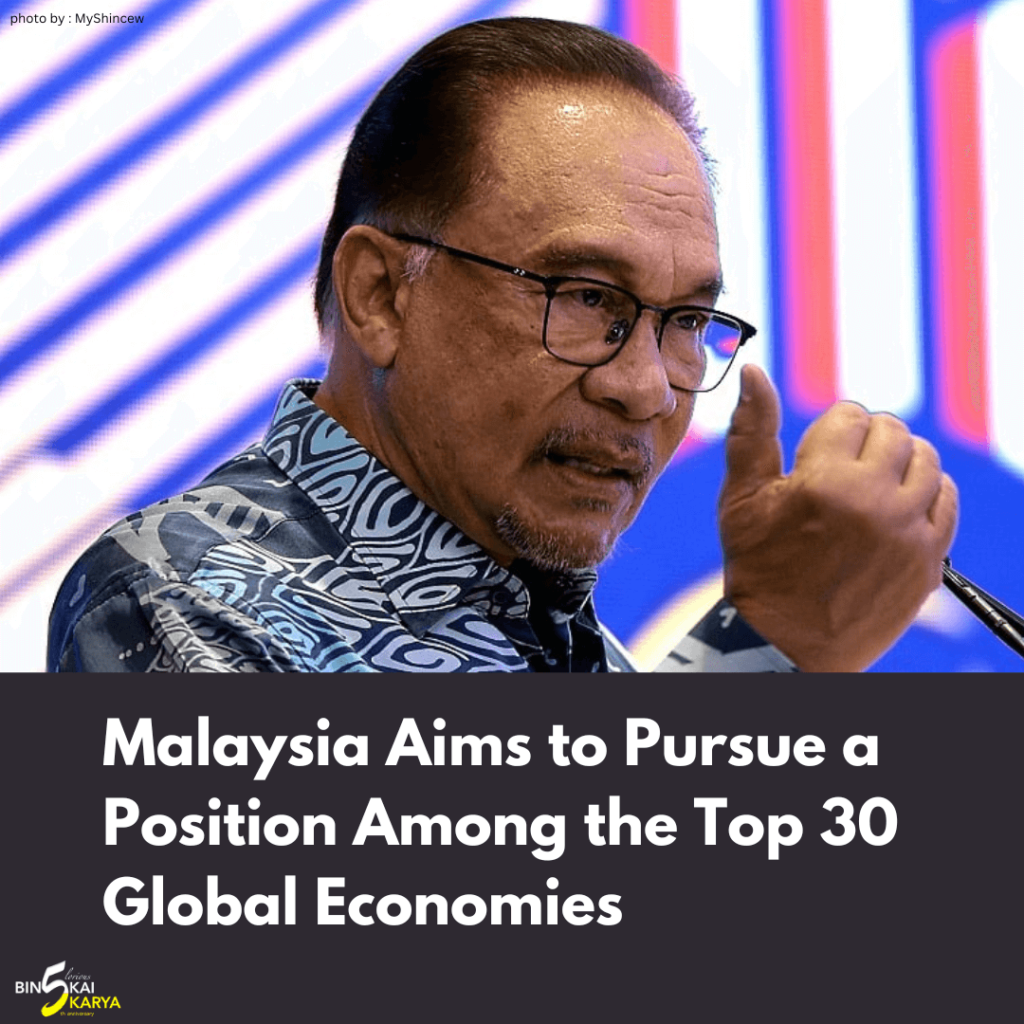 Malaysia Aims to Pursue a Position Among the Top 30 Global Economies