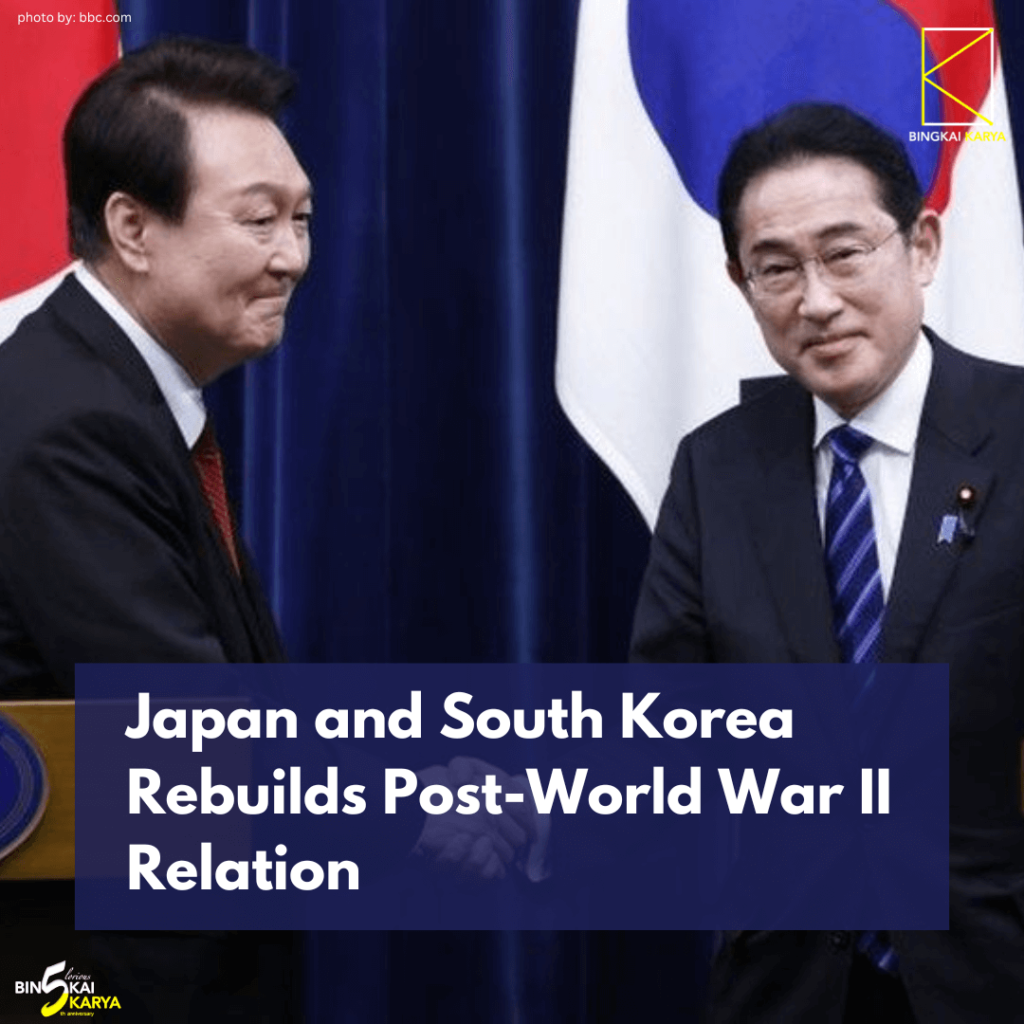 Japan and South Korea Rebuilds Post-World War II Relations