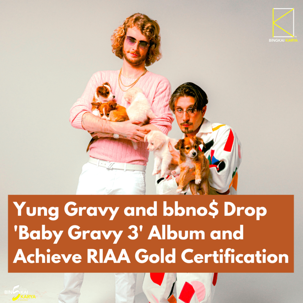 Yung Gravy and bbno$ Drop 'Baby Gravy 3' Album and Achieve RIAA Gold Certification