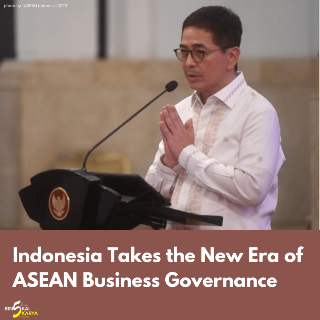 Indonesia Takes the New Era of ASEAN Business Governance