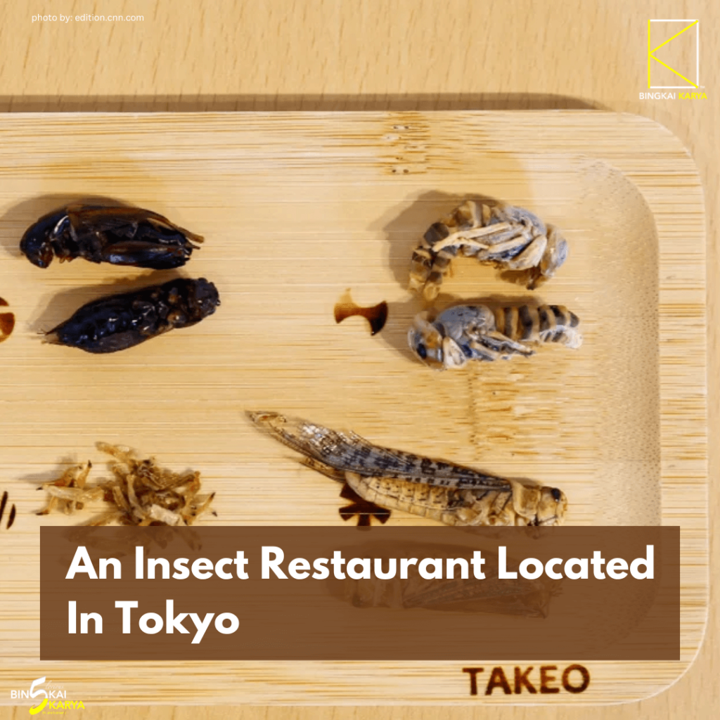 An Insect Restaurant Located In Tokyo