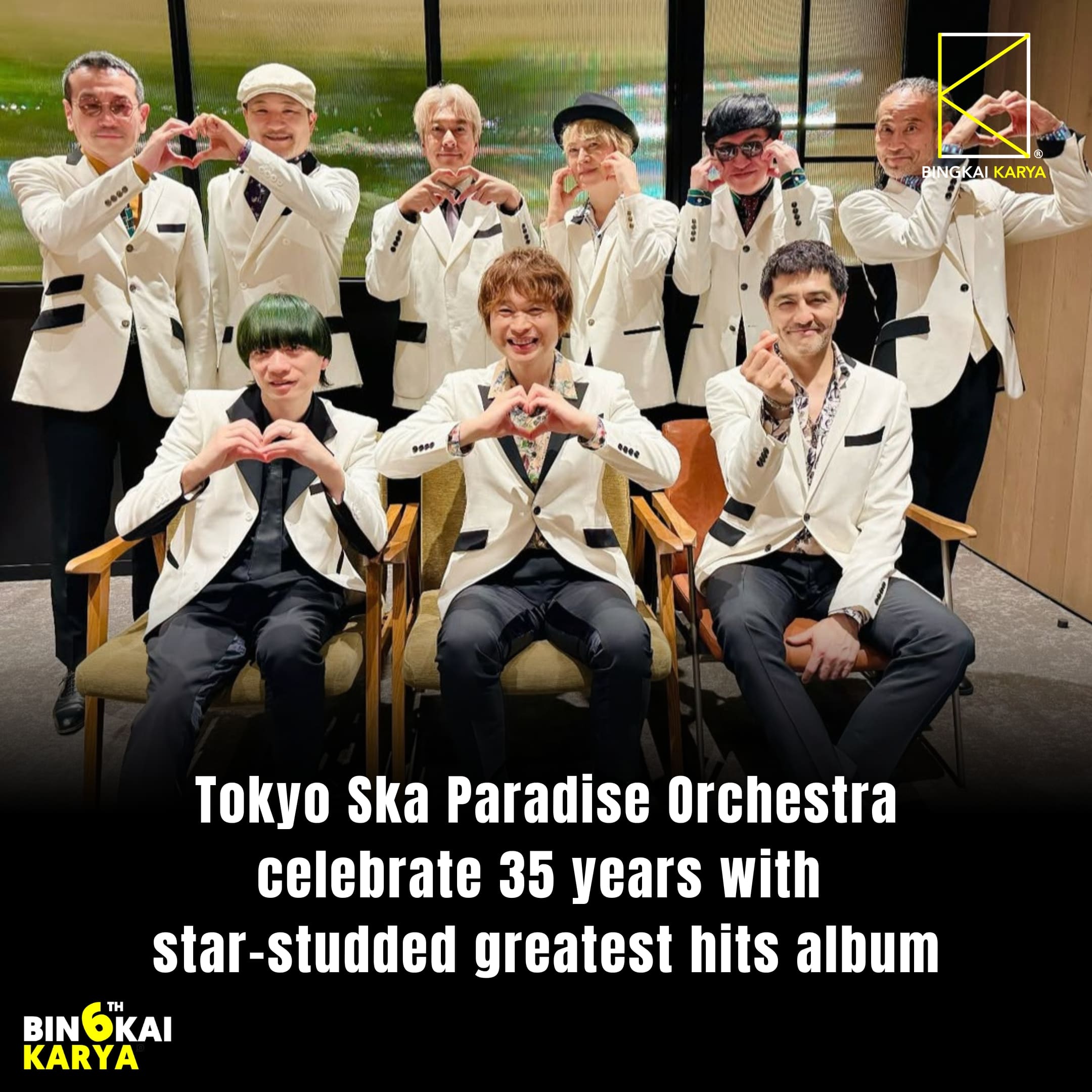 Tokyo Ska Paradise Orchestra celebrate 35 years with hits album