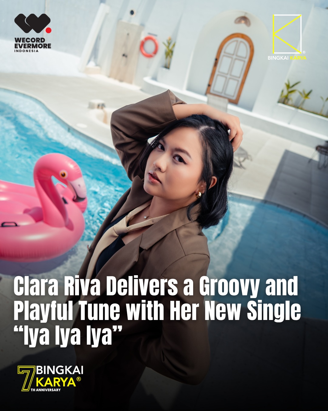 Clara Riva returns with a refreshing new sound in Iya Iya Iya